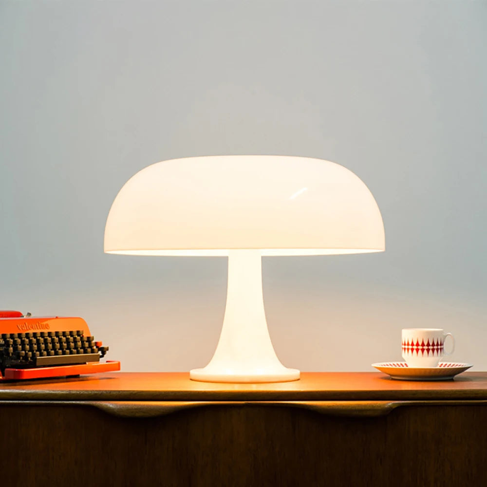 Classic Mushroom Table Lamp Modern Bauhaus Design Table Lamp Hotel Bedroom Atmosphere Lamp